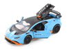 2021 Lamborghini Huracan STO - BLUE - 1/24  Scale Diecast Metal Model by Showcasts