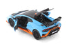 2021 Lamborghini Huracan STO - BLUE - 1/24  Scale Diecast Metal Model by Showcasts