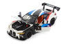 BMW M4 GT3 - White and Black Racing Livery - 1/24  Scale Diecast Metal Model by Showcasts