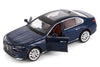 2023 BMW i7 G70 Limousine - BLUE - 1/24  Scale Diecast Metal Model by Showcasts