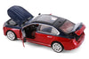 2023 BMW i7 G70 Limousine - RED BLUE - 1/24  Scale Diecast Metal Model by Showcasts