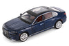 2023 BMW i7 G70 Limousine - BLUE - 1/24  Scale Diecast Metal Model by Showcasts