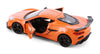 2024 Chevrolet Corvette Z06 C8 - Orange - 1/24 Diecast Metal Model by Showcasts w/BOX