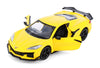 2024 Chevrolet Corvette Z06 C8 - Yellow - 1/24 Diecast Metal Model by Showcasts w/BOX