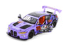 BMW M4 GT3 - WASA Racing - Purple - 1/24  Scale Diecast Metal Model by Showcasts