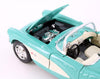 1959 Chevrolet Corvette C1 Convertible - Turquoise - 1/24 Diecast Metal Model by Showcasts