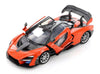 2019 McLaren Senna - ORANGE - 1/24 Diecast Metal Model by MotorMax - Showcasts w/ BOX