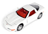 1997 Chevrolet Corvette - WHITE - 1/24 Scale Diecast Metal Model by Showcasts w/ BOX