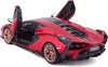 2020 Lamborghini Sian FKP 37 - RED - 1/24 Scale Diecast Model by Bburago