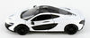 2013 McLaren - WHITE - 1/24 Scale Diecast Metal Model by Showcasts w/ BOX