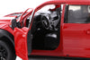 2017 Ford F-150 Raptor Crew Cab SuperCrew - RED -1/27 Diecast Metal Model by Showcasts