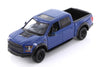 2017 Ford F-150 Raptor Crew Cab SuperCrew - BLUE -1/27 Diecast Metal Model by Showcasts