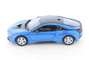 2018 BMW i8 Coupe Hardtop - BLUE - 1/24 Scale Diecast Metal Model by Motormax