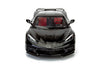 2020 Chevrolet Corvette C8 Stingray - BLACK - 1/24 Diecast Metal Model by MotorMax
