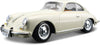 1961 Porsche 356 356B Coupe - WHITE - 1/24 Scale Diecast Model by Bburago