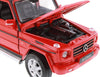 2014 Mercedes-Benz G-Class G-500 - RED - 1/24 Diecast Metal Model by Welly