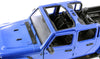 2021 Jeep Gladiator Overland Open Top - BLUE - 1/27 Diecast Metal Model by MotorMax