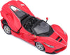 2016 Ferrari LaFerrari Aperta - RED - 1/24 Scale Diecast Model by Bburago