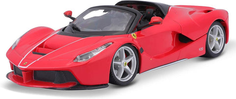 2016 Ferrari LaFerrari Aperta - RED - 1/24 Scale Diecast Model by Bburago