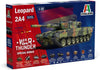 Leopard 2 2A4 "War Thunder" Special Bonus 1/35 Scale Plastic Model Kit (Assembly Required) by Italeri