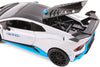 2021 Lamborghini Huracan STO - WHITE - 1/24  Scale Diecast Metal Model by Showcasts