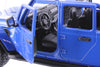 2021 Jeep Gladiator Overland Open Top - BLUE - 1/27 Diecast Metal Model by MotorMax