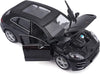 2016 Porsche Macan - BLACK - 1/24 Scale Diecast Model by Bburago