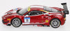 2017 Ferrari 488 challenge #25 - RED - 1/24 Scale Diecast Model by Bburago