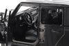 2021 Jeep Gladiator Rubicon Closed Top - BLACK - 1/27 Diecast Metal Model by MotorMax