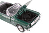 1964 1964 1/2 Ford Mustang Convertible - GREEN - 1/24 Diecast Metal Model by Showcasts w/ BOX