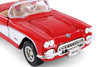 1959 Chevrolet Corvette C1 Convertible - RED - 1/24 Diecast Metal Model by Showcasts