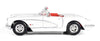 1959 Chevrolet Corvette C1 Convertible - WHITE - 1/24 Diecast Metal Model by Showcasts
