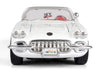 1959 Chevrolet Corvette C1 Convertible - WHITE - 1/24 Diecast Metal Model by Showcasts