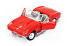 1967 Chevrolet Corvette C2 Convertible - RED - 1/24 Scale Diecast Metal Model by Showcasts w/ BOX