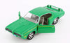 1969 Pontiac GTO "The Judge" - Green - 1/24 Diecast Metal Model by Showcasts