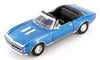 1967 Chevy Camaro SS Convertible - BLUE - 1/24 Scale Diecast Model by Showcasts