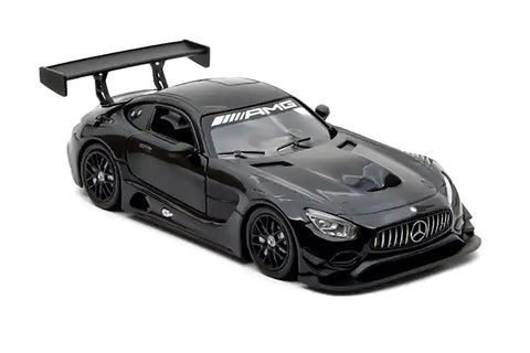 2023 Mercedes-AMG GT3 - BLACK - 1/24 Scale Diecast Metal Model by Motormax
