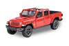 2021 Jeep Gladiator Rubicon Open Top - RED - 1/27 Diecast Metal Model by MotorMax
