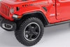 2021 Jeep Gladiator Rubicon Open Top - RED - 1/27 Diecast Metal Model by MotorMax