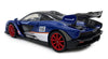 2019 McLaren Senna - BLUE - Gulf Racing # 56 1/24 Diecast Metal Model by MotorMax w/ BOX
