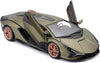 2020 Lamborghini Sian FKP 37 - Dark Green - 1/24 Scale Diecast Model by Bburago