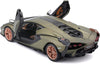 2020 Lamborghini Sian FKP 37 - Dark Green - 1/24 Scale Diecast Model by Bburago