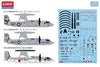 Grumman E-2 E-2C Hawkeye VAW-113 "Black Eagles" US NAVY 1/144 Scale Plastic Model Kit (Assembly Required) by Academy