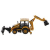 Caterpillar CAT 420 XE Backhoe Loader with Five Optional Attachments 1/64 Scale Diecast Model by Diecast Masters