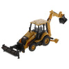 Caterpillar CAT 420 XE Backhoe Loader with Five Optional Attachments 1/64 Scale Diecast Model by Diecast Masters