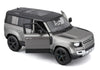2022 Land Rover Defender - Silver - 110 1/25 Scale Diecast Model by Bburago