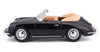 1961 Porsche 356 356B Cabriolet - BLACK - 1/24 Scale Diecast Model by Bburago