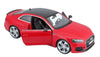 2019 Audi RS 5 RS5 - RED w/ BOX - 1/24 Scale Diecast Model by Bburago
