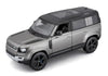 2022 Land Rover Defender - Silver - 110 1/25 Scale Diecast Model by Bburago
