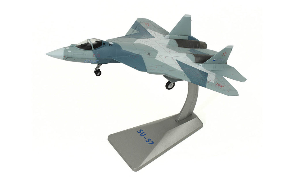 Sukhoi Su-57 5th Generation Stealth Russian Fighter - Blue Splinter Ca ...